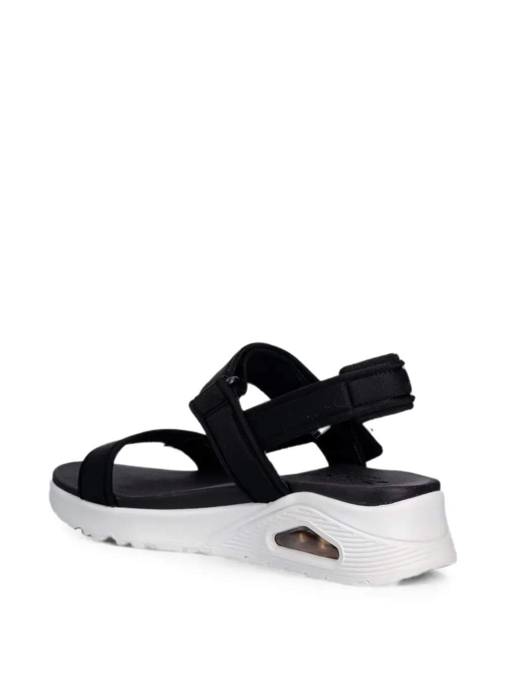 Skechers Uno Summer Stand 2 sandalen met klittenband Zwart