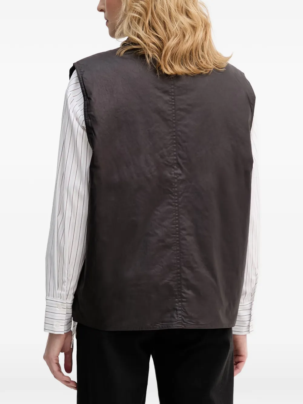 Sisley Bodywarmer met luipaardprint Bruin