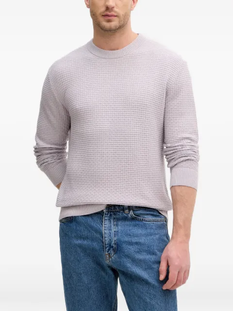 Sisley textured-knit sweater