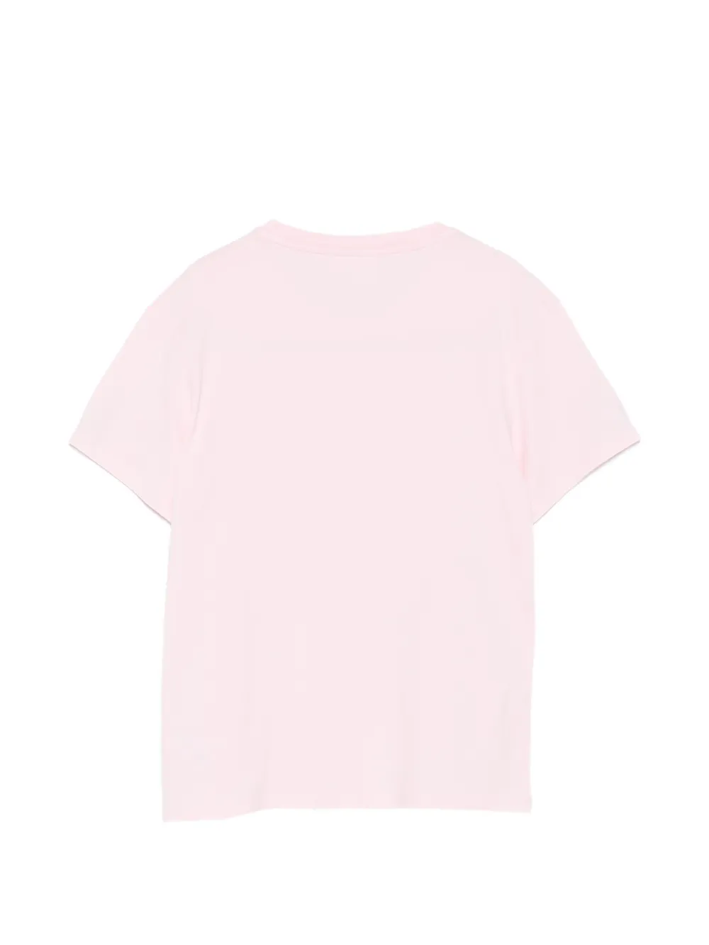 MC2 Saint Barth Emilie T-shirt verfraaid met pailletten en logopatch Roze