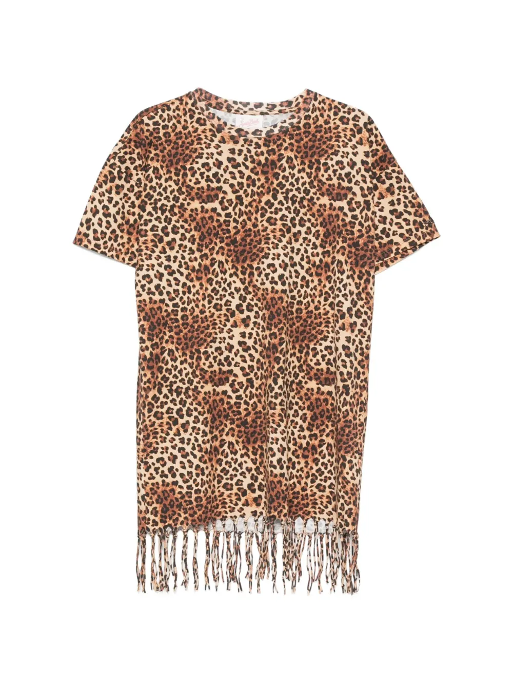 MC2 Saint Barth Macha String leopard-print mini dress · M