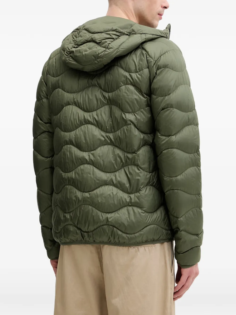Peak Performance Helium gewatteerd jack met capuchon Groen