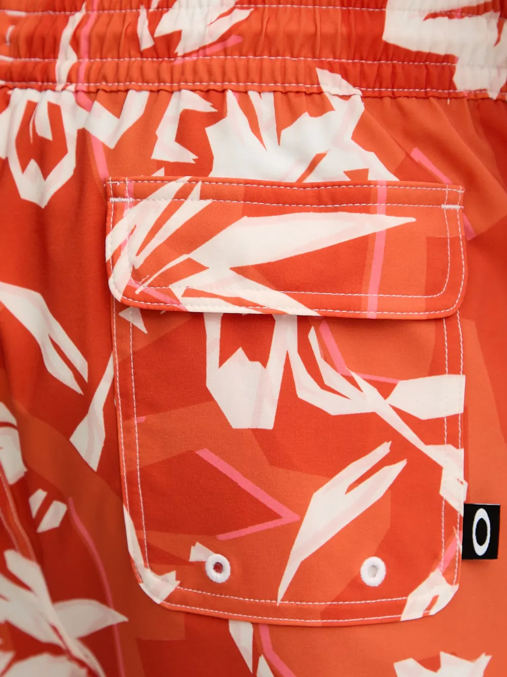 Oakley Zwembroek met bloemenprint Oranje