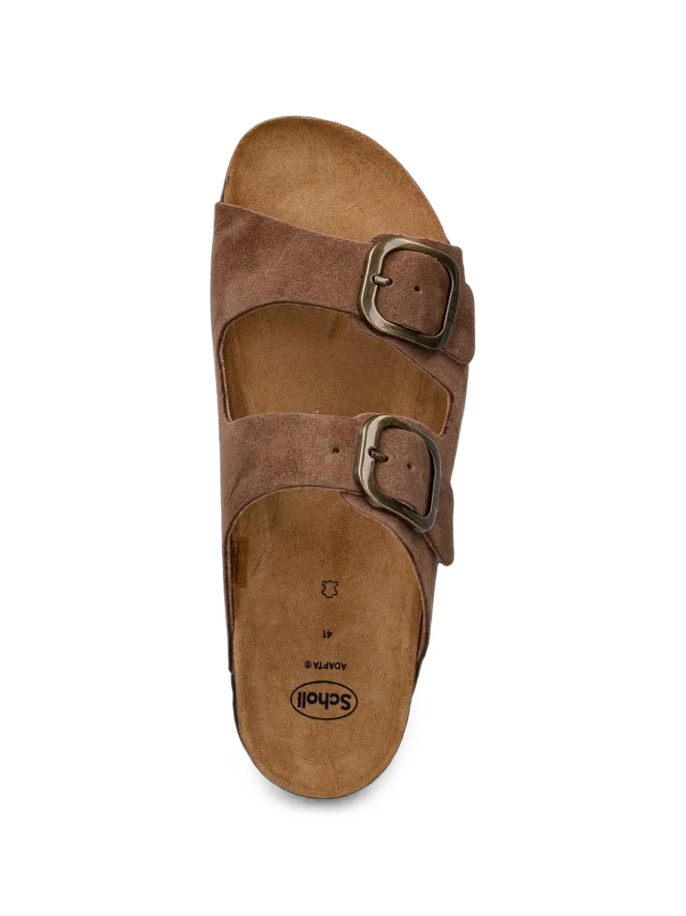 Scholl Noelle flat sandals Bruin