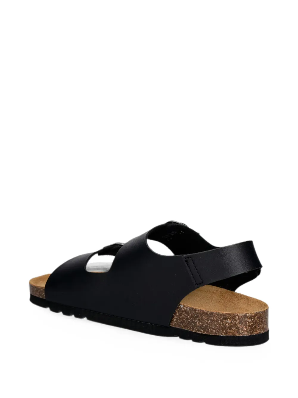 Scholl AXEL BACKSTRAP buckle-fastening sandals Zwart