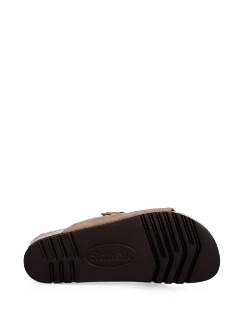 Scholl Arizona double-strap buckle sandals Beige