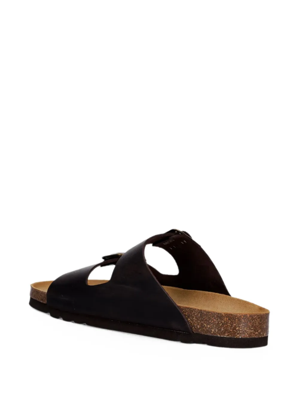 Scholl Arizona buckle-fastening leather sandals Bruin