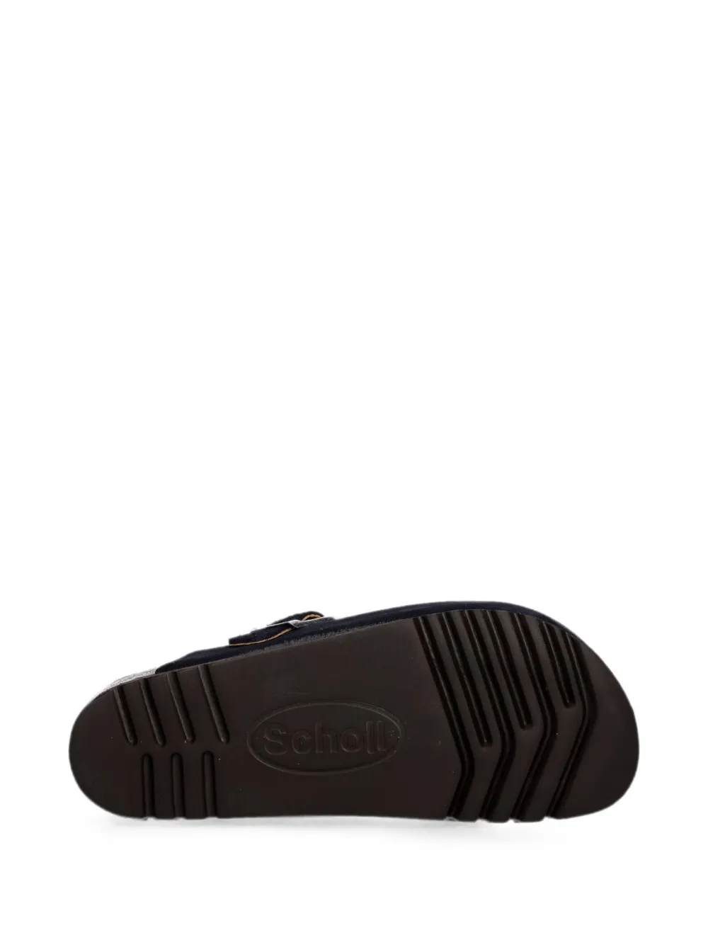 Scholl Olivier buckle-fastening slippers Blauw