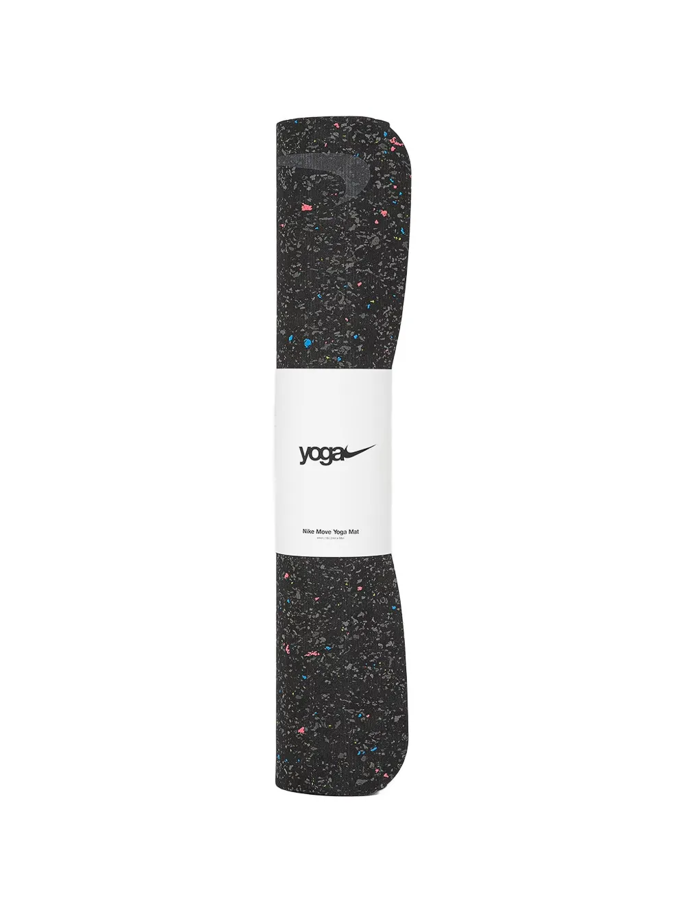 Nike Move gespikkelde yogamat Zwart