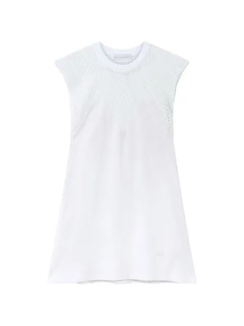 Stella McCartney mesh-panelled mini dress