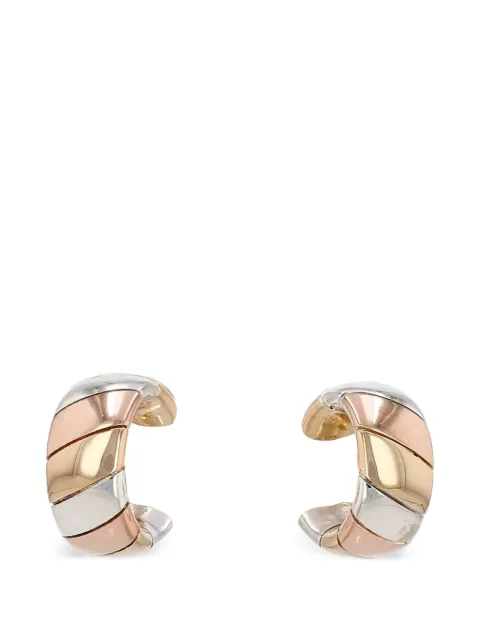 Van Cleef & Arpels dome-shaped hoop earrings
