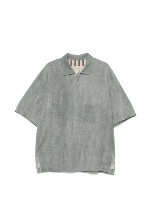 Ziggy Chen patch-pocket polo shirt