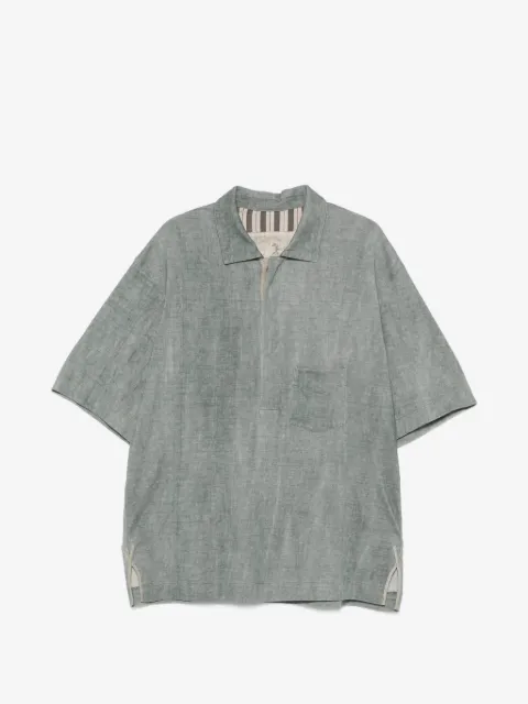 Ziggy Chen patch-pocket polo shirt