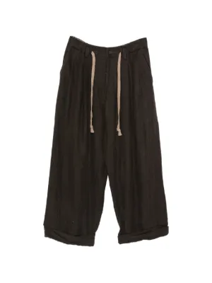 Ziggy Chen サルエルパンツ サイズ50 ZIGGY CHEN WIDE DRAWSTRING
