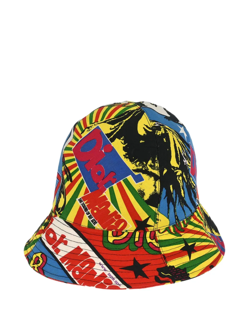 Christian Dior Pre-Owned 1990-2000 Mania hat - Rosso