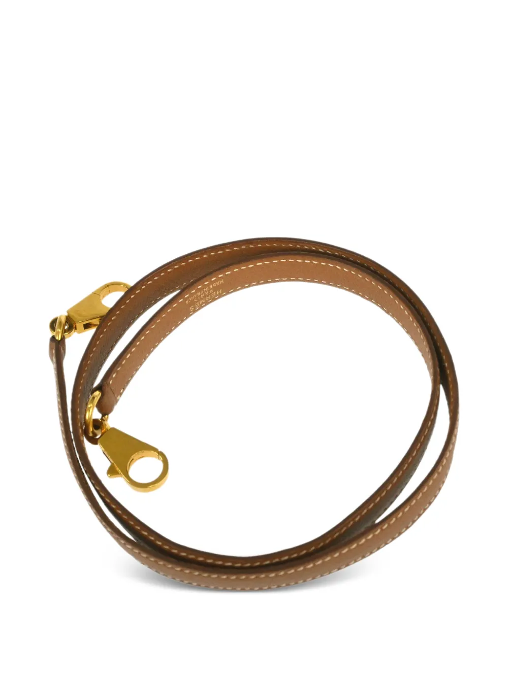 Hermès Pre-Owned 1990-2000s Courchevel shoulder strap - Toni neutri