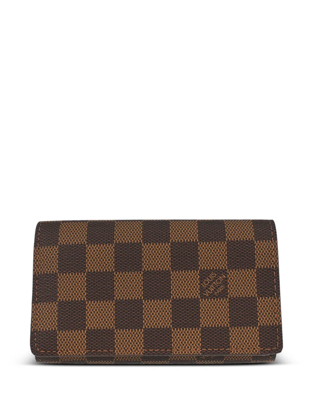 Louis Vuitton Pre-Owned 2009 Billets Tresor Damier Ebène wallet - Marrone