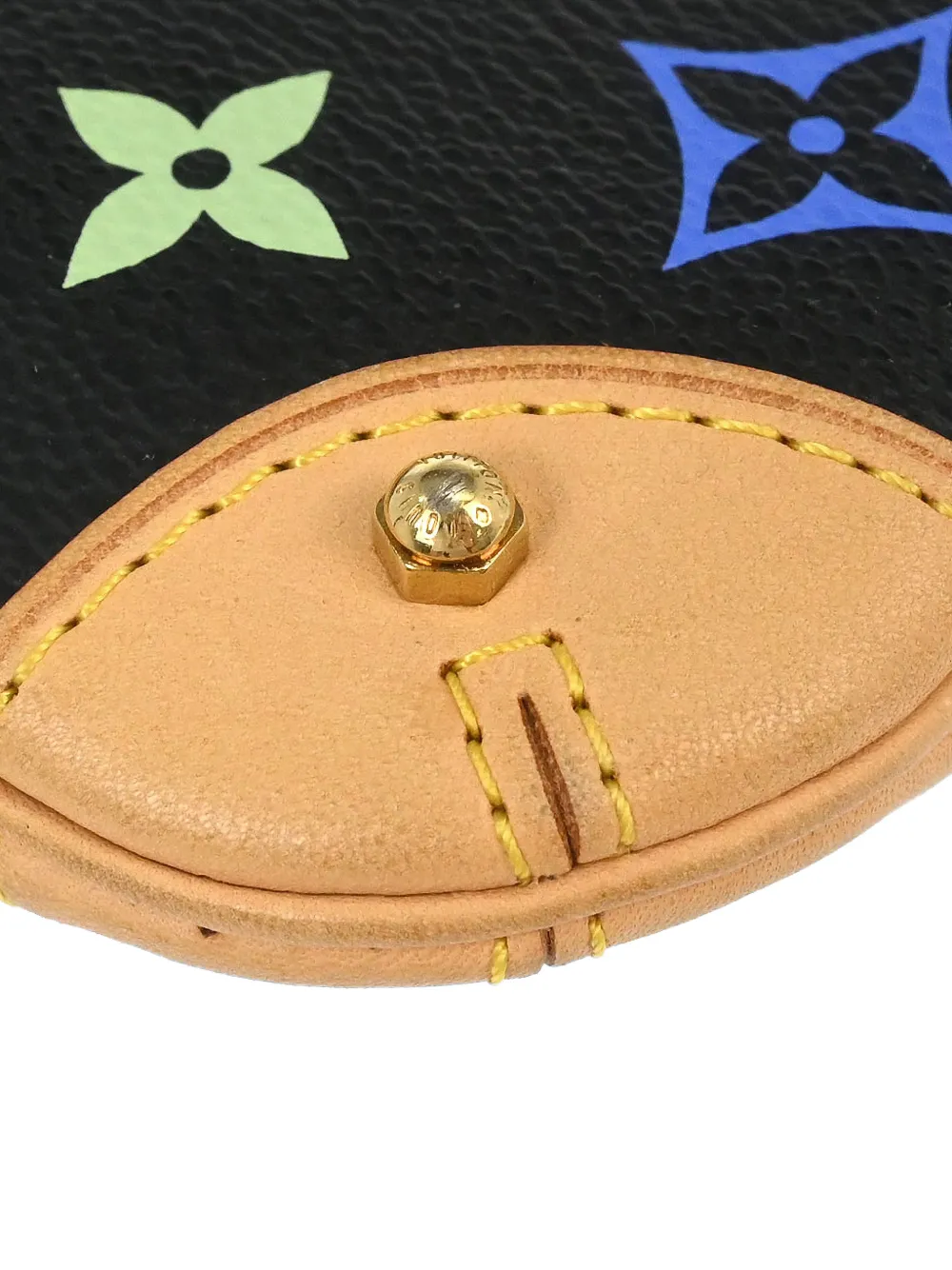  Louis Vuitton Pre-owned Bolso De Mano Mm Pochette Milla De Louis Vuitton Pre-owned X Takashi Murakami 2012 - Negro 