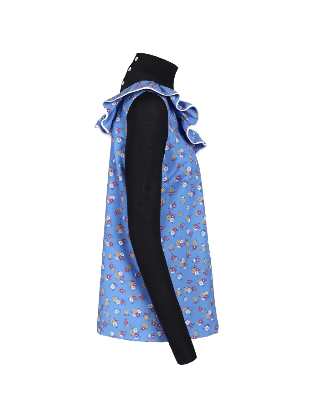 Miu Top met bloemenprint Blauw