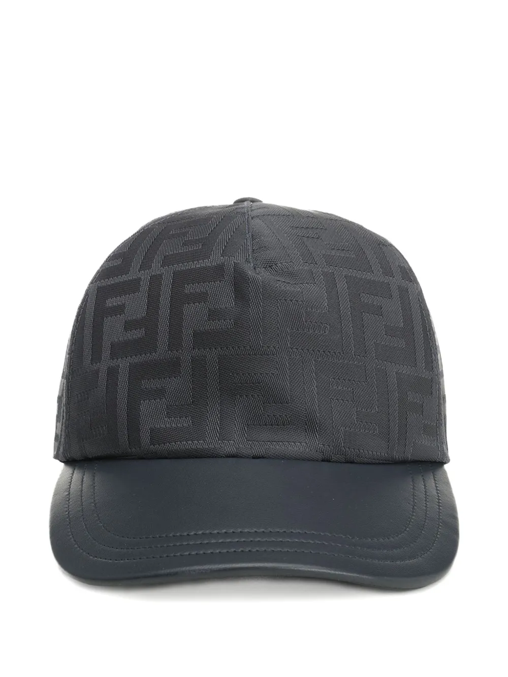 FENDI FF-jacquard baseball cap - Schwarz