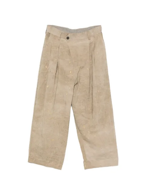 Ziggy Chen pleated trousers
