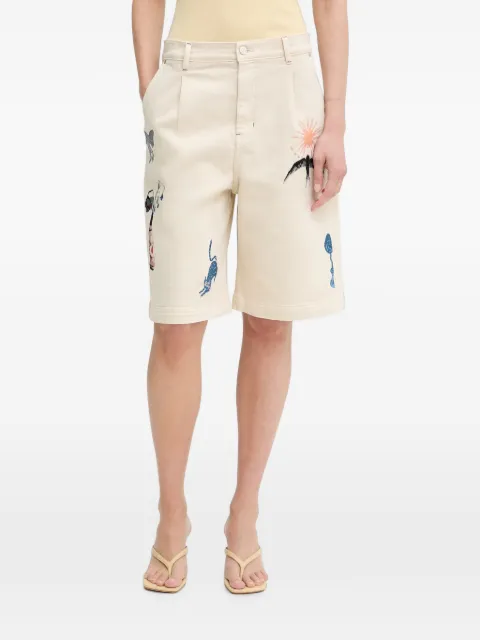 MUNTHE Breyla knee-length shorts