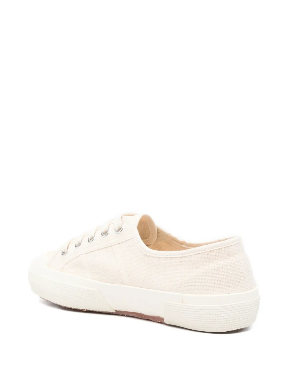Superga round-toe sneakers Wit