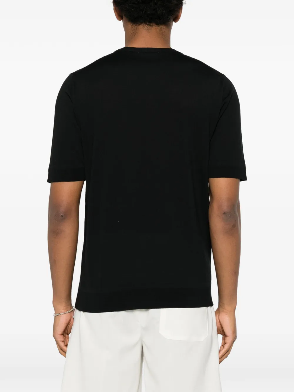 Roberto Collina T-shirt met korte mouwen Zwart