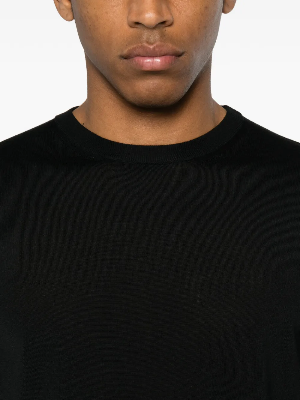 Roberto Collina T-shirt met korte mouwen Zwart