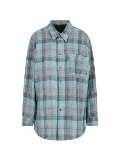 Magliano camisa con cuadros estampados