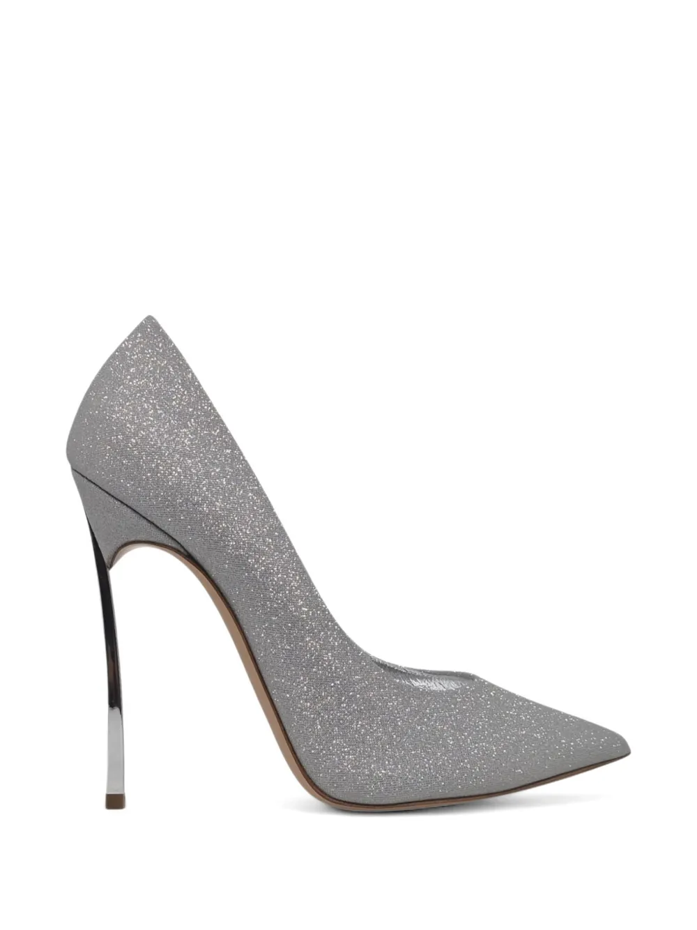 Casadei Blade glitter-effect pumps - Argento