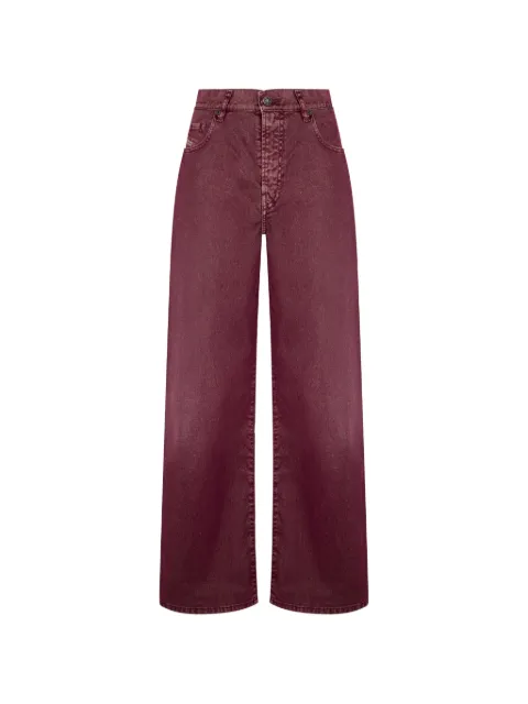 Diesel high-waisted wide-leg jeans