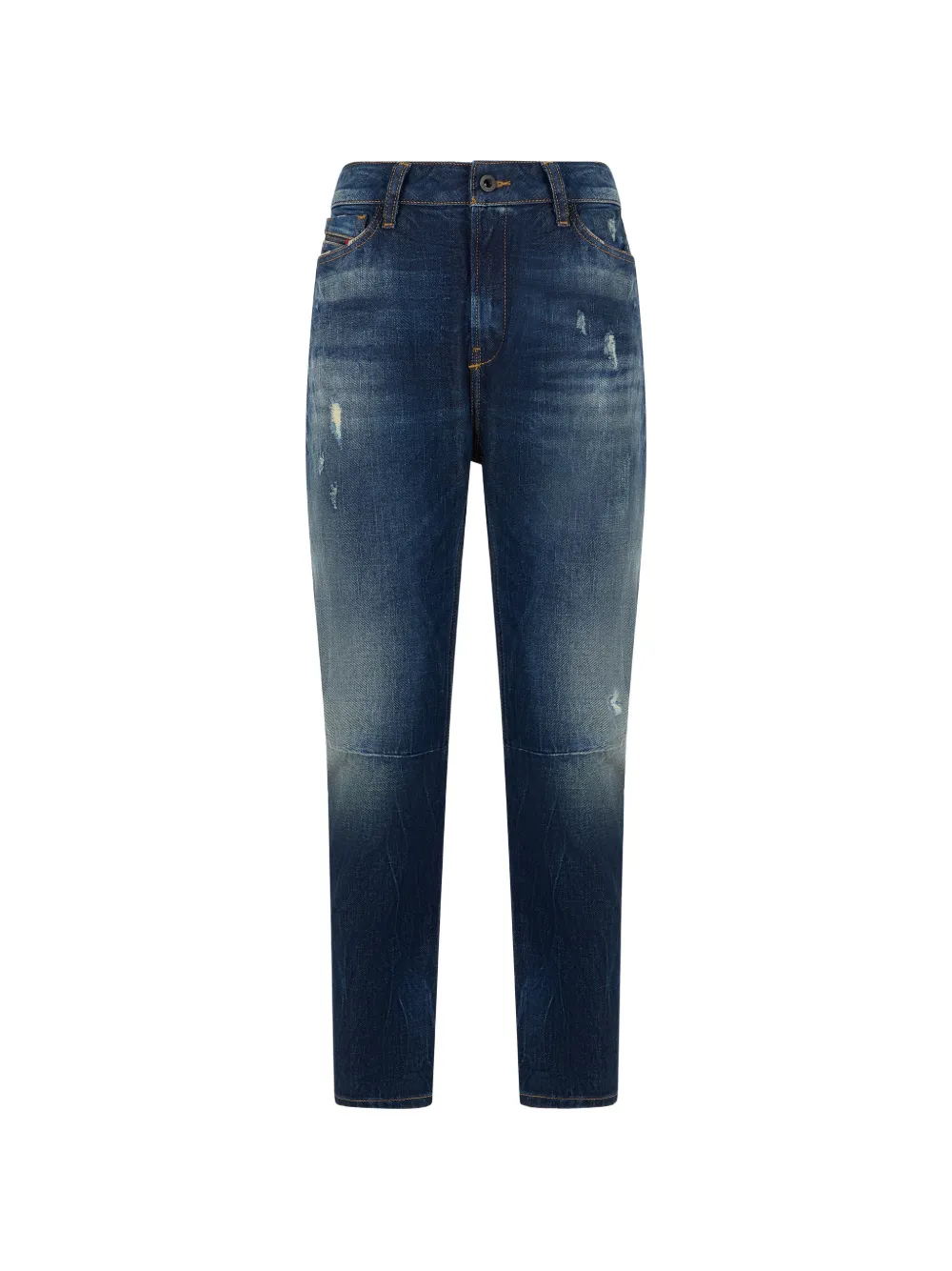Diesel washed distressed jeans - Blu