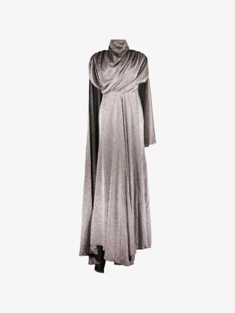 Ellery metallic gown dress