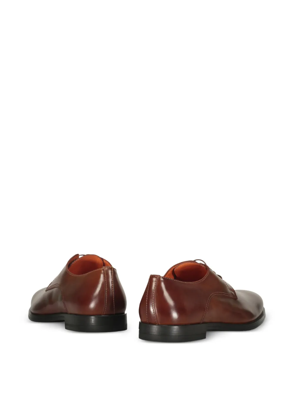 Santoni leather Oxford shoes Bruin