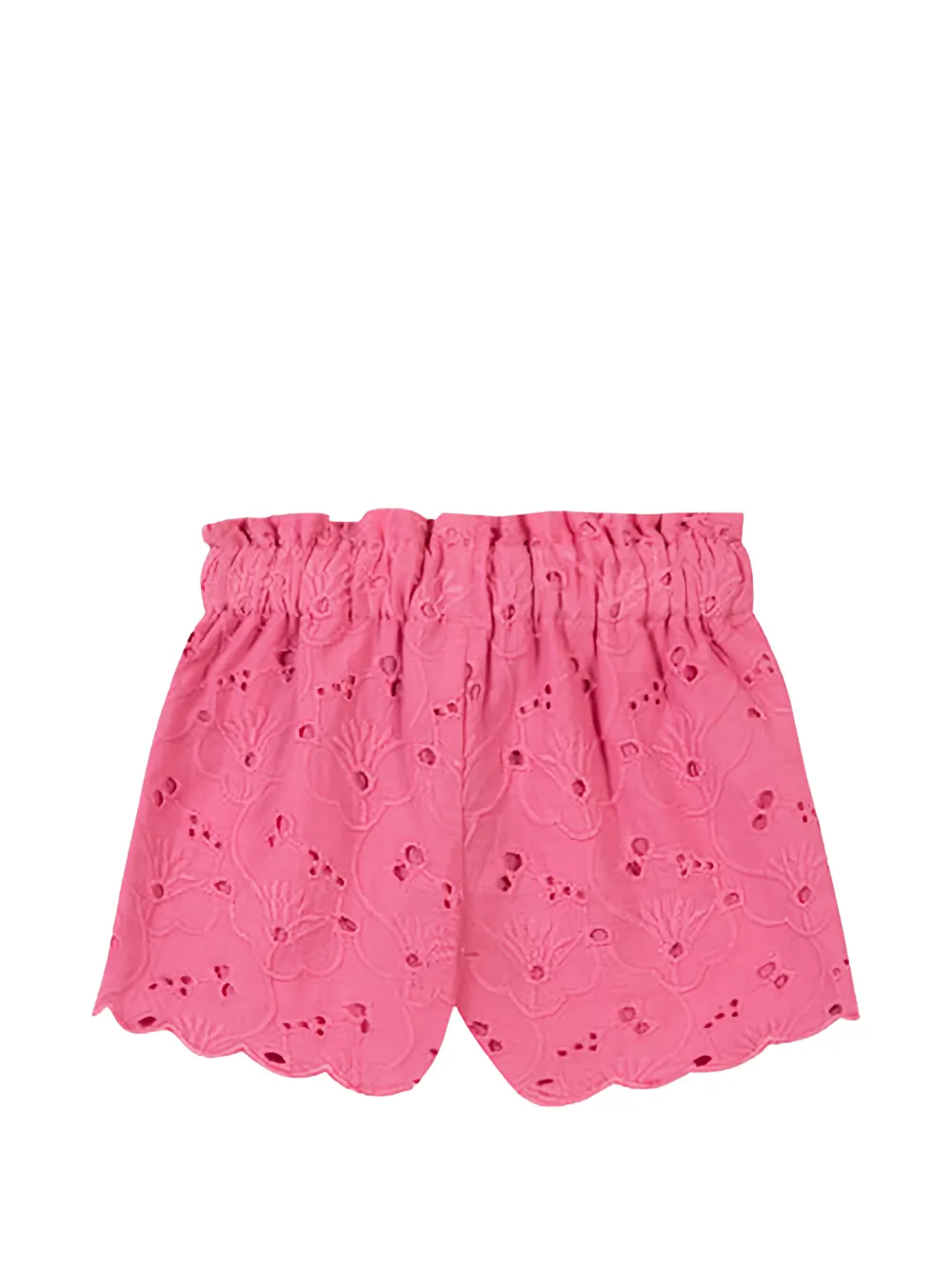 Tartine Et Chocolat Gewelfde broderie anglaise shorts Roze