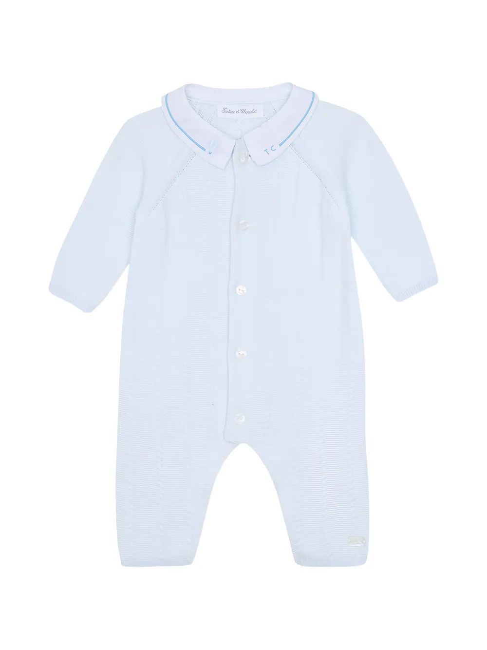 Tartine Et Chocolat cotton romper - Blau