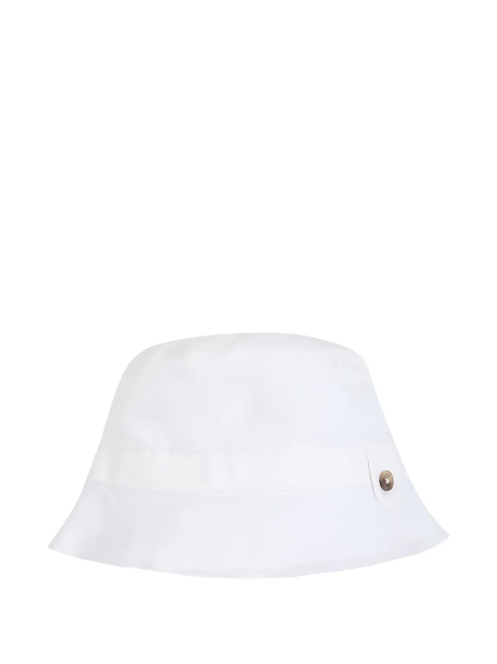 Tartine Et Chocolat Bob button-detail bucket hat - Weiß