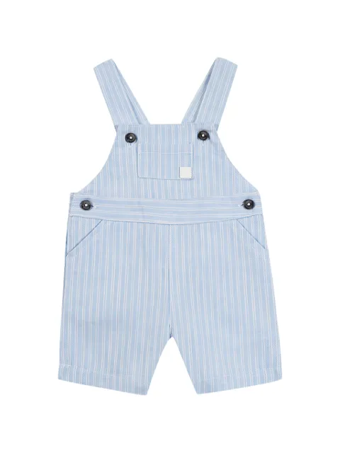 Tartine Et Chocolat vertical-stripe dungarees shorts