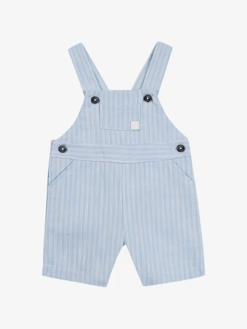 Tartine Et Chocolat vertical-stripe dungarees shorts