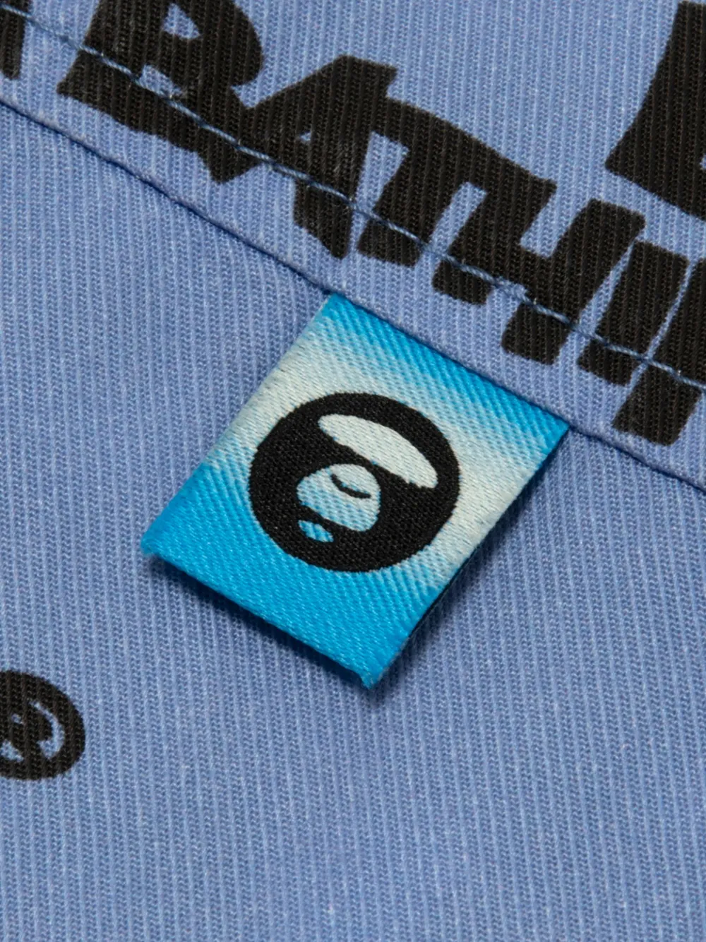 AAPE BY *A BATHING APE Aapeunvs overhemd met graffiti-print Grijs