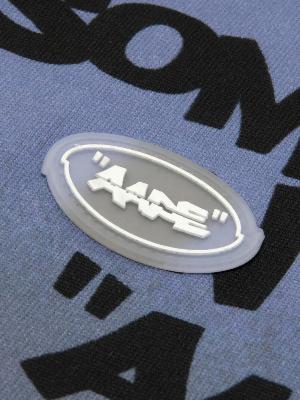 AAPE BY *A BATHING APE T-shirt met graffiti-print Grijs