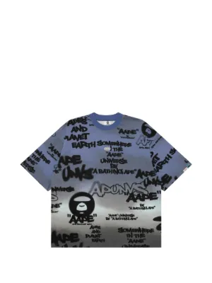 AAPE BY *A BATHING APE® Printed T-shirt | Purple | FARFETCH