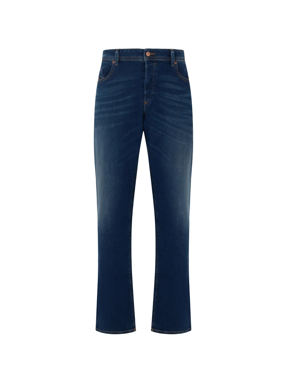 Diesel regular-cut flared-hem jeans - Blu
