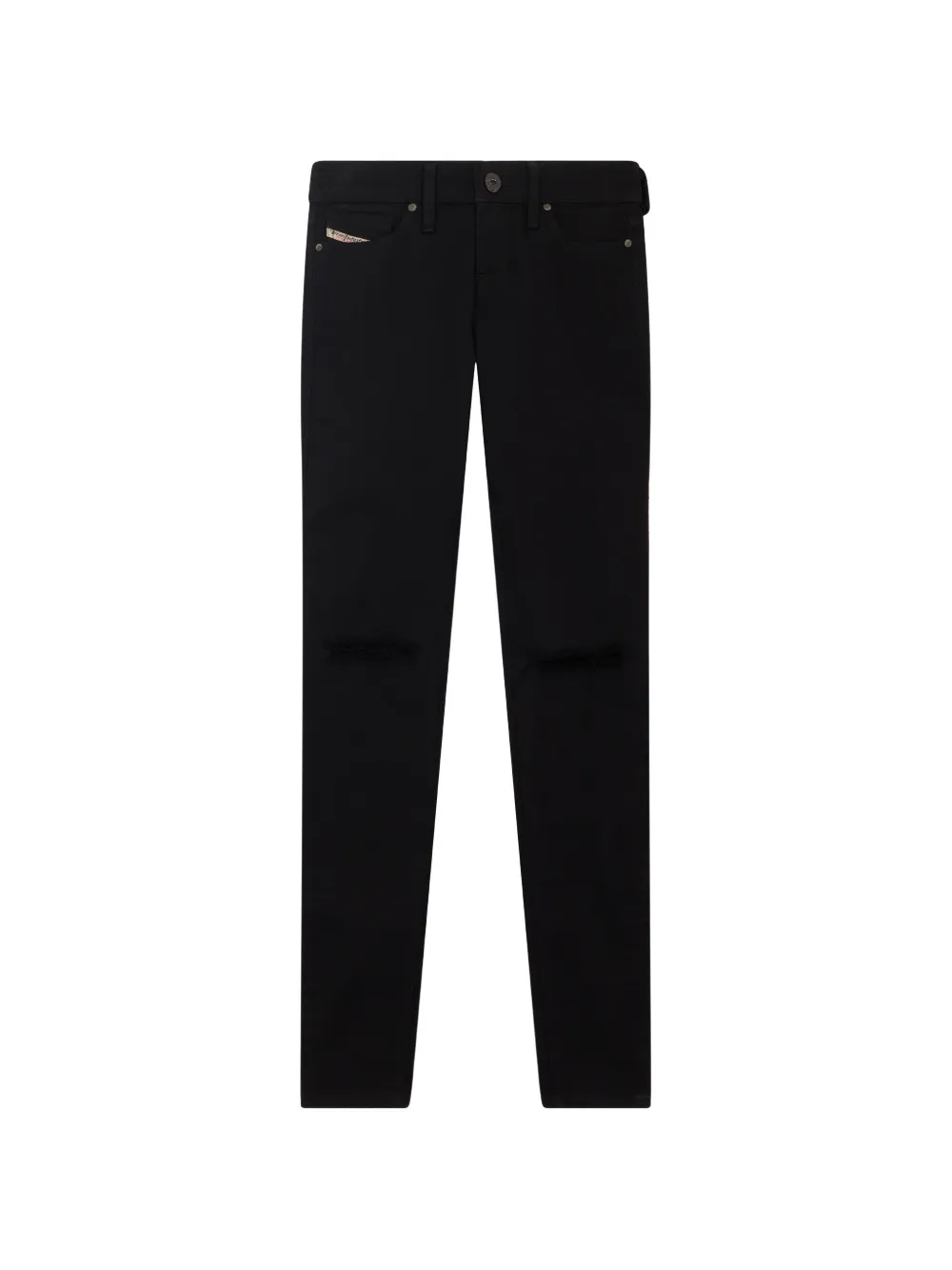 Diesel distressed skinny-fit jeans - Nero