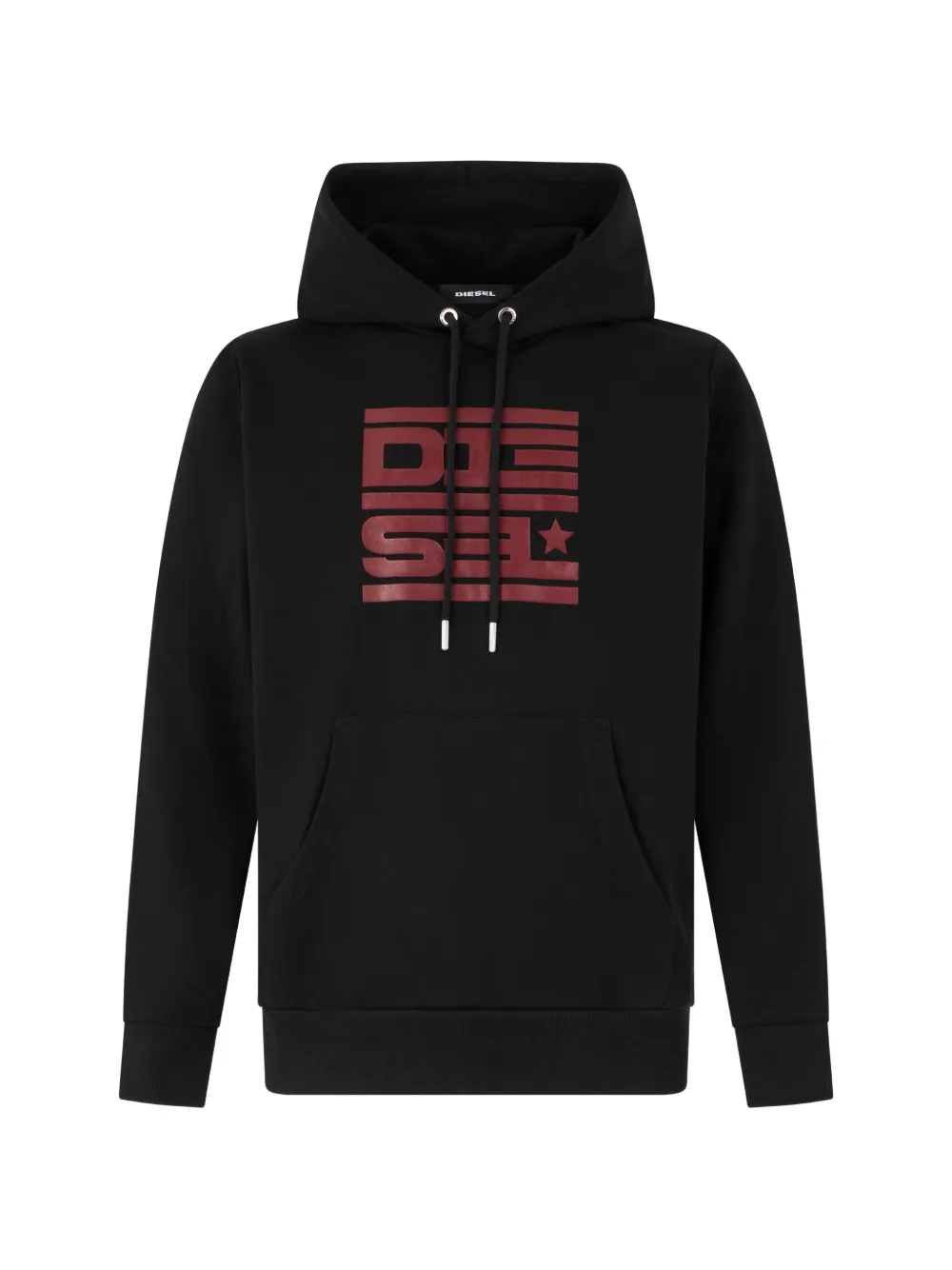 Diesel graphic-print hoodie - Nero