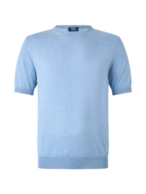 Fedeli short-sleeve fine-knit sweater