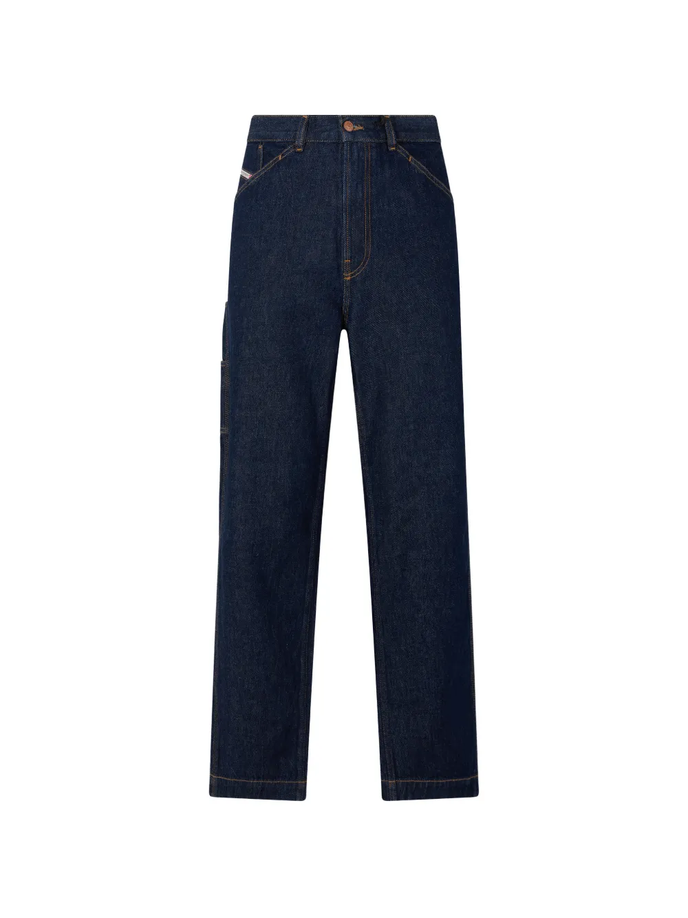 Diesel contrast-stitch jeans - Blu