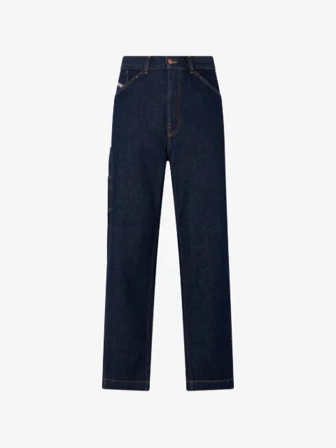 Diesel jean slim à coutures contrastantes
