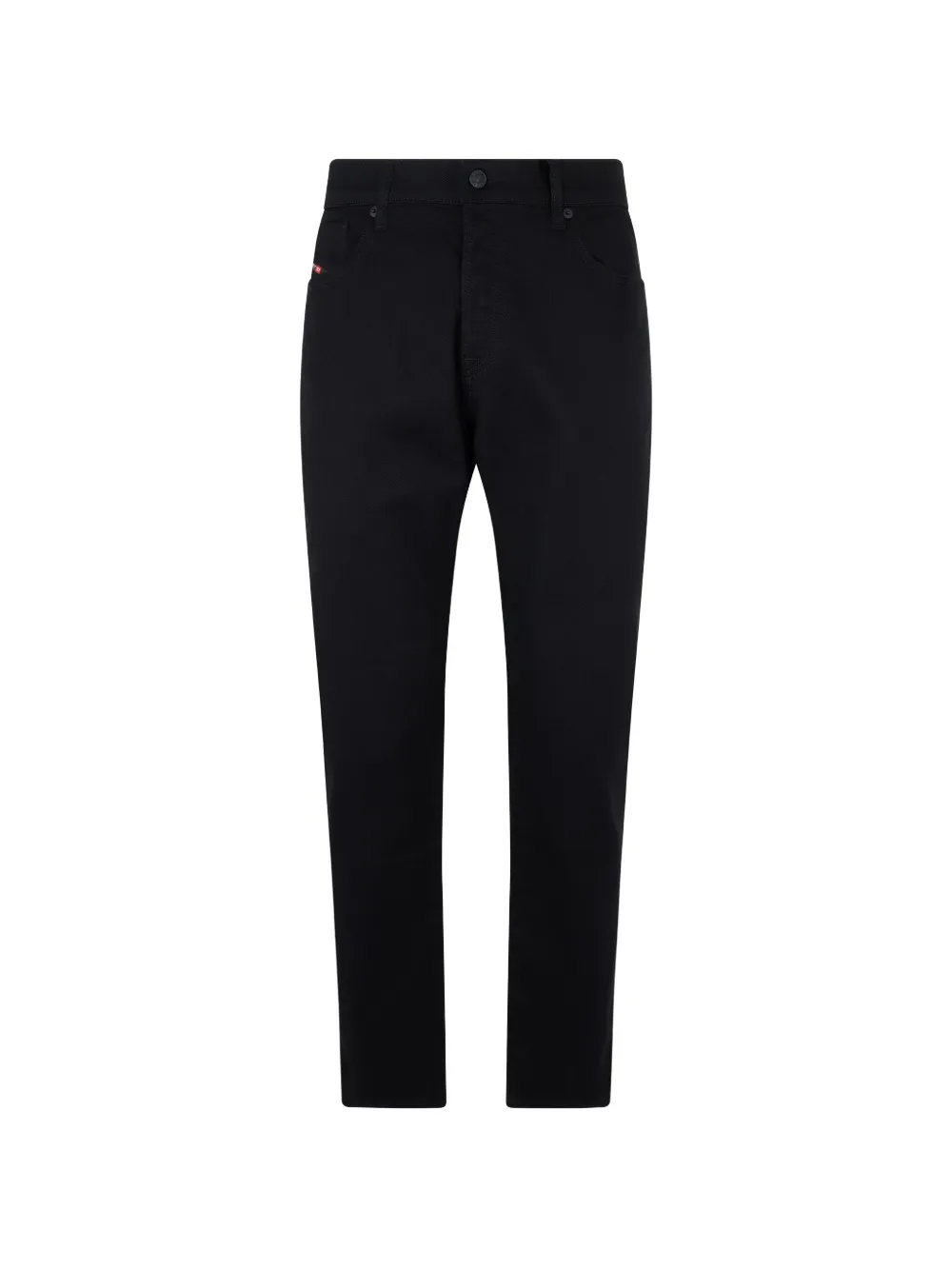 Diesel high-waisted tapered jeans - Nero